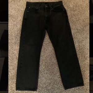Levi Black Denim 505